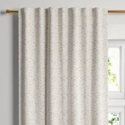 1pc Blackout Doral Window Curtain Panel Cream - Project 62™ -Decoro Shop GUEST 02f6177d 573e 4615 ae8f eb440121d54d