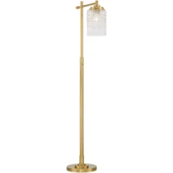 Possini Euro Design Kinsey Modern Downbridge Floor Lamp 67" Tall Warm Brass Metal Stone Pattern Glass Shade For Living Room Reading Bedroom Office 13 Possini Euro Design Kinsey Modern Downbridge Floor Lamp 67" Tall Warm Brass Metal Stone Pattern Glass Shade For Living Room Reading Bedroom Office -Decoro Shop GUEST 04fcb54f 8f9c 40c0 befd 7eac12bb7433