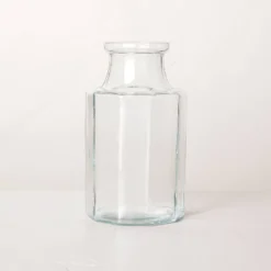 Octagonal Clear Glass Bottle Vase - Hearth & Hand™ With Magnolia 10 Octagonal Clear Glass Bottle Vase - Hearth & Hand™ With Magnolia -Decoro Shop GUEST 062dfac6 21fe 469b ba13 04b139b463be