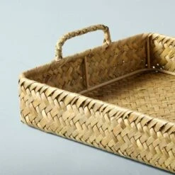 36" Extra-Large Natural Woven Basket Tray - Hearth & Hand™ With Magnolia -Decoro Shop GUEST 083542f0 e041 4044 94a4 4e728bb306d1