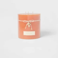 Ribbed Pillar Pumpkin Spice Candle - Threshold™ -Decoro Shop GUEST 0d63d7f3 068b 4568 b0aa dd0d0ee144a9