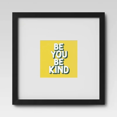 Set Of 9 Gallery Frame Set 10" X 10" Matted To 5" X 5" Black - Room Essentials™ 4 Set Of 9 Gallery Frame Set 10" X 10" Matted To 5" X 5" Black - Room Essentials™ - Image 4