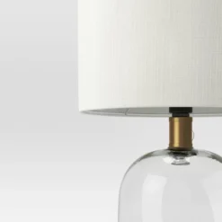 Glass Cylinder Mini Table Lamp With Open Base Clear - Threshold™ 6 Glass Cylinder Mini Table Lamp With Open Base Clear - Threshold™ -Decoro Shop GUEST 1f14c873 4b74 4c73 a623 c80d2dde31a2