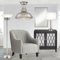 Possini Euro Design Light Blaster Art Deco Torchiere Floor Lamp 72 1/2" Tall Brushed Nickel LED Frosted Glass Bowl Shade For Living Room Bedroom House 15 Possini Euro Design Light Blaster Art Deco Torchiere Floor Lamp 72 1/2" Tall Brushed Nickel LED Frosted Glass Bowl Shade For Living Room Bedroom House -Decoro Shop GUEST 1fdfa31a 7db8 4bab 8612 bfbe5fe86e68