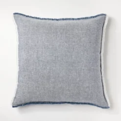 Oversized Reversible Linen Square Throw Pillow With Frayed Edges - Threshold™ Designed With Studio McGee 12 Oversized Reversible Linen Square Throw Pillow With Frayed Edges - Threshold™ Designed With Studio McGee -Decoro Shop GUEST 203bd06b aca7 4221 8c6f 8e72bb86ebc1