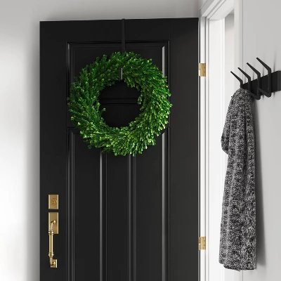 21.25" Preserved Boxwood Wreath - Threshold™ 1 21.25" Preserved Boxwood Wreath - Threshold™