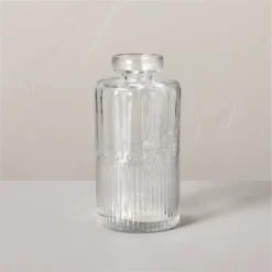 Ribbed Clear Glass Bud Vase - Hearth & Hand™ With Magnolia 13 Ribbed Clear Glass Bud Vase - Hearth & Hand™ With Magnolia -Decoro Shop GUEST 2286386d 3a94 4818 84ed f09772246027