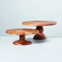 11" Wooden Cake Stand - Hearth & Hand™ With Magnolia 5 11" Wooden Cake Stand - Hearth & Hand™ With Magnolia -Decoro Shop GUEST 239e33c4 159a 441c a2c4 38d6fd007af5