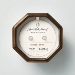 Octagonal Ceramic Harvest Spice Fall Jar Candle Metallic Bronze - Hearth & Hand™ With Magnolia -Decoro Shop GUEST 25595fb8 85fc 4bb6 b060 62e47b9cdce6