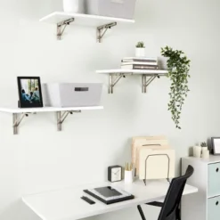 Built Industrial 2 Pack Folding L Wall Shelf Bracket, 10 Inch Collapsible Hardware With Locking Hinge For Garage Shelves, Holds 120lbs 10 Built Industrial 2 Pack Folding L Wall Shelf Bracket, 10 Inch Collapsible Hardware With Locking Hinge For Garage Shelves, Holds 120lbs -Decoro Shop GUEST 287cb2e8 070c 48d4 bea1 4033a2fb6480