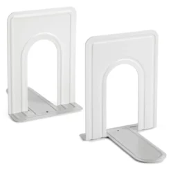 Juvale 12 Pack Metal Bookends For Shelves, Heavy Duty White Book Stoppers For Library, Living Room, Or Office (5x6.6x 5.8 In) -Decoro Shop GUEST 293d1263 6f08 4bd5 ba4f 5f91762e8cec