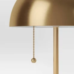 Dome Table Lamp With Acrylic Base Brass - Threshold™ -Decoro Shop GUEST 2f05362a fcee 4044 9a80 108ea02ee7e7