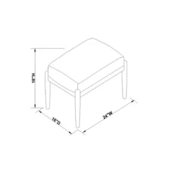 Boucle Upholstered Wood Ottoman - Hearth & Hand™ With Magnolia 15 Boucle Upholstered Wood Ottoman - Hearth & Hand™ With Magnolia -Decoro Shop GUEST 31693eac 8f1e 44df bd8a 25e17d21cf58