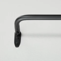 French Return Curtain Rod Matte Black - Hearth & Hand™ With Magnolia 8 French Return Curtain Rod Matte Black - Hearth & Hand™ With Magnolia -Decoro Shop GUEST 322942d4 86c2 4c85 b4c3 86878fb7b8b0