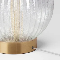 Small Ribbed Glass Lamp Base Clear - Threshold™ 7 Small Ribbed Glass Lamp Base Clear - Threshold™ -Decoro Shop GUEST 3afd392d 594c 4005 9b08 cc2e50aa3c8c