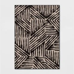 Abstract Lines Rug Black/Tan - Threshold™ 9 Abstract Lines Rug Black/Tan - Threshold™ -Decoro Shop GUEST 43f5ce06 5a0c 455c 8ca2 29507ec11d70