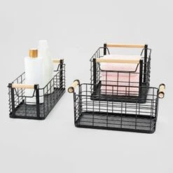 Wire Natural Wood Handles Milk Crate - Brightroom™ 5 Wire Natural Wood Handles Milk Crate - Brightroom™ -Decoro Shop GUEST 4a155be8 99e8 4d0e bd95 eeeb004429f9