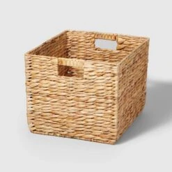 Woven Water Hyacinth Milk Crate - Brightroom™ 8 Woven Water Hyacinth Milk Crate - Brightroom™ -Decoro Shop GUEST 5108b3bd 325d 4bd3 beb8 f48ab7a835d7