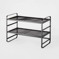 2 Tier Shoe Rack Metal Mesh - Brightroom™ 6 2 Tier Shoe Rack Metal Mesh - Brightroom™ -Decoro Shop GUEST 526c6366 f577 4843 a484 8fd156aad026