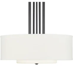 Possini Euro Design Sundry Semi Gloss Black Drum Pendant Chandelier 24" Wide Modern Double Shade 4-Light Fixture For Dining Room Foyer Kitchen Island 10 Possini Euro Design Sundry Semi Gloss Black Drum Pendant Chandelier 24" Wide Modern Double Shade 4-Light Fixture For Dining Room Foyer Kitchen Island -Decoro Shop GUEST 52fd8ca0 abd5 4f7d 82a5 a77989eb47f4