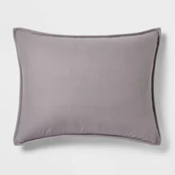 Washed Cotton Sateen Quilt Sham - Threshold™ 6 Washed Cotton Sateen Quilt Sham - Threshold™ -Decoro Shop GUEST 5438c878 92e4 4299 a170 29b8a2f3d473