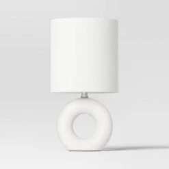 Abstract Ceramic Mini Table Lamp White - Threshold™ 7 Abstract Ceramic Mini Table Lamp White - Threshold™ -Decoro Shop GUEST 547e7228 701a 4f70 910a f62eefa80d54