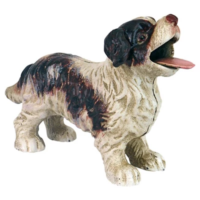 Design Toscano Cavalier King Charles Spaniel Dog Cast Iron Mechanical Coin Bank 1 Design Toscano Cavalier King Charles Spaniel Dog Cast Iron Mechanical Coin Bank