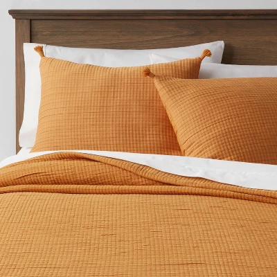 Double Cloth Quilt Sham - Threshold™ 1 Double Cloth Quilt Sham - Threshold™