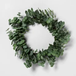 Faux Eucalyptus Wreath - Hearth & Hand™ With Magnolia -Decoro Shop GUEST 69c452d5 ce0e 424b a992 018b3034bdd8