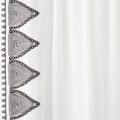 1pc Light Filtering Diamond Border Window Curtain Panel White - Opalhouse™ Designed With Jungalow™ 6 1pc Light Filtering Diamond Border Window Curtain Panel White - Opalhouse™ Designed With Jungalow™ -Decoro Shop GUEST 6a1227ec a22c 4a58 b5cd ea3e9bda3f45