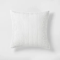 Microstripe Pillow Sham Cream/Gray - Hearth & Hand™ With Magnolia 7 Microstripe Pillow Sham Cream/Gray - Hearth & Hand™ With Magnolia -Decoro Shop GUEST 6b14a47d 9c8b 4929 81ce 96f447eb0c6c