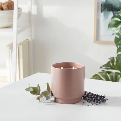 14oz Matte Ceramic Candle Lavender & Eucalyptus Lavender - Project 62™ 1 14oz Matte Ceramic Candle Lavender & Eucalyptus Lavender - Project 62™