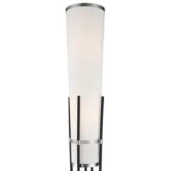 Possini Euro Design Flute Modern Torchiere Floor Lamp 64" Tall Satin Black Brushed Nickel White Linen Shade For Living Room Bedroom Office House Home 10 Possini Euro Design Flute Modern Torchiere Floor Lamp 64" Tall Satin Black Brushed Nickel White Linen Shade For Living Room Bedroom Office House Home -Decoro Shop GUEST 6d8338c9 1eea 4637 a805 c6f342edfa75