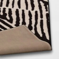 Abstract Lines Rug Black/Tan - Threshold™ 7 Abstract Lines Rug Black/Tan - Threshold™ -Decoro Shop GUEST 757eb682 1900 4a81 83c1 dc0e6e4ba4cc