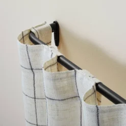 Featured Products 17 French Return Curtain Rod Matte Black - Hearth & Hand™ With Magnolia