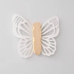 Butterfly Wood Lit Kids' Wall Decor Cream - Pillowfort™ -Decoro Shop GUEST 7b038660 261a 42af 8baa 03a5b9a54a2c