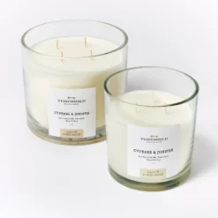 Clear Glass Cypress & Juniper Candle White - Threshold™ Designed With Studio McGee 7 Clear Glass Cypress & Juniper Candle White - Threshold™ Designed With Studio McGee -Decoro Shop GUEST 7d898c39 8a13 4ddb bd04 1def94ae2a46