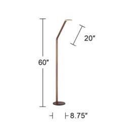 Possini Euro Design Magnum Modern Task Floor Lamp 61" Tall French Bronze Brown Metal LED Adjustable For Living Room Reading Bedroom Office House Home 12 Possini Euro Design Magnum Modern Task Floor Lamp 61" Tall French Bronze Brown Metal LED Adjustable For Living Room Reading Bedroom Office House Home -Decoro Shop GUEST 7e5da65c 8cda 428e 8445 14e1b6f5eaa2