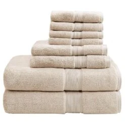 8pc Cotton Bath Towel Set 27 8pc Cotton Bath Towel Set -Decoro Shop GUEST 807c9d84 6a12 447b 9b33 4eed60a1bc30