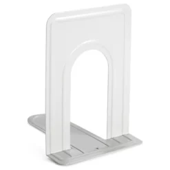 Juvale 12 Pack Metal Bookends For Shelves, Heavy Duty White Book Stoppers For Library, Living Room, Or Office (5x6.6x 5.8 In) -Decoro Shop GUEST 80ed3bc1 f212 4ebc a948 bdd7e0c5a192