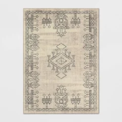 Hancock Distressed Center Motif Rug Beige - Threshold™ 10 Hancock Distressed Center Motif Rug Beige - Threshold™ -Decoro Shop GUEST 83a3285f 266c 4fe0 977c ecd0bb0848d3
