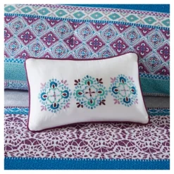 Callie Floral Printed Comforter Set -Decoro Shop GUEST 898021e2 e3dc 488d 8be4 f03cf9d76d8b