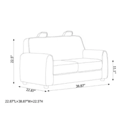 Upholstered Kids' Sofa Gray - Pillowfort™ -Decoro Shop GUEST 8bd0e36e 147c 4c1d bcfb 73703a97ebdd