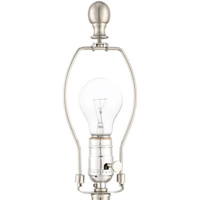 360 Lighting Ellen 21" High Sculptured Small Mid Century Modern Coastal Accent Table Lamp White Ceramic Single Living Room Bedroom Bedside Nightstand 4 360 Lighting Ellen 21" High Sculptured Small Mid Century Modern Coastal Accent Table Lamp White Ceramic Single Living Room Bedroom Bedside Nightstand - Image 4