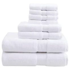 8pc Cotton Bath Towel Set 32 8pc Cotton Bath Towel Set -Decoro Shop GUEST 8d7a900e f0ab 4983 9f18 f2a198f52b6d