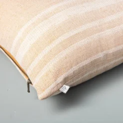 16"x42" Variegated Stripe Lumbar Throw Pillow - Hearth & Hand™ With Magnolia -Decoro Shop GUEST 8e8095bf 4b69 46a4 806e d84f4a643a74