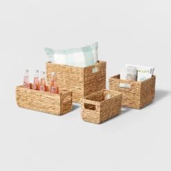 Woven Water Hyacinth Milk Crate - Brightroom™ 7 Woven Water Hyacinth Milk Crate - Brightroom™ -Decoro Shop GUEST 9365bfe9 dbd8 490b ac54 8d2b5765ece7