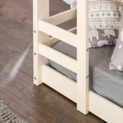 Twin Over Twin Indy Solid Wood Low Bunk Bed - Saracina Home 12 Twin Over Twin Indy Solid Wood Low Bunk Bed - Saracina Home -Decoro Shop GUEST 96183bcc 8292 40fe 8e74 beec5d91051a
