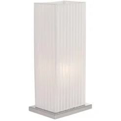 360 Lighting Cube Modern Accent Table Lamp 19 3/4" High White Ribbon Fabric Shade For Bedroom Living Room Bedside Nightstand Office Kids Family House 8 360 Lighting Cube Modern Accent Table Lamp 19 3/4" High White Ribbon Fabric Shade For Bedroom Living Room Bedside Nightstand Office Kids Family House -Decoro Shop GUEST 98ac9407 416c 4624 9174 94445221659e