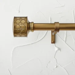 Pierced Drum Curtain Rod Brass - Opalhouse™ Designed With Jungalow™ 5 Pierced Drum Curtain Rod Brass - Opalhouse™ Designed With Jungalow™ -Decoro Shop GUEST 99799094 1591 4a14 8c22 897f62e39ab5